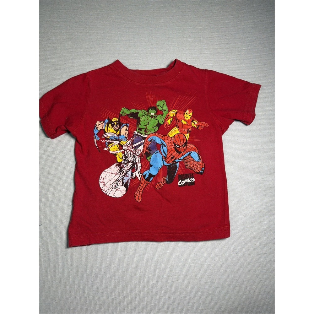 Vintage 2008 Marvel Comics Hulk Spider  Kids T-Shirt Size 3T